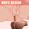 Dildo réaliste XISE - 18 cm avec poussée | Livraison discrète, pas cher
