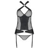 PASSION - AMANDA CORSET CUIR ÉCOLOGIQUE L/XL PASSION WOMAN - Corsets