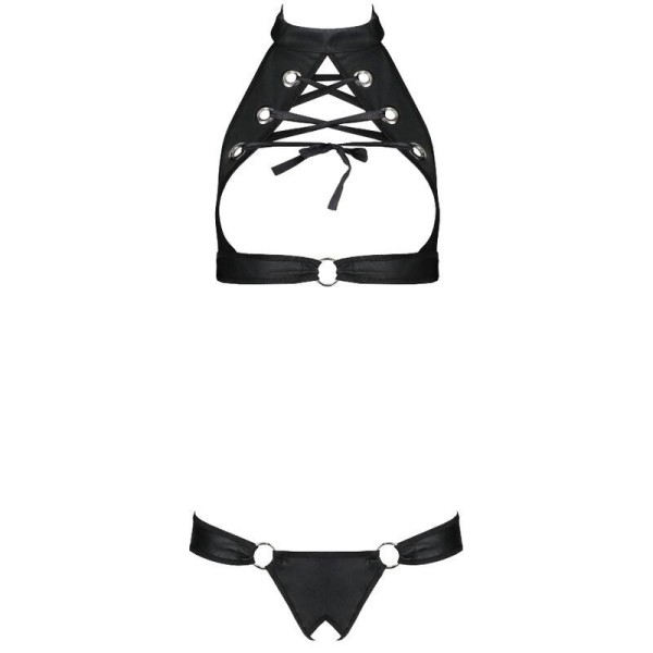 PASSION - CONJUNTO MALWIA DE PIEL ECOLÓGICA L/XL CONJUNTOS PASSIO