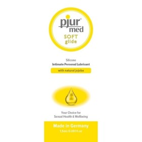 PJUR - LUBRIFIANT SILICONE MED SOFT GLIDE 1.5 ML PJUR - Une seule dose