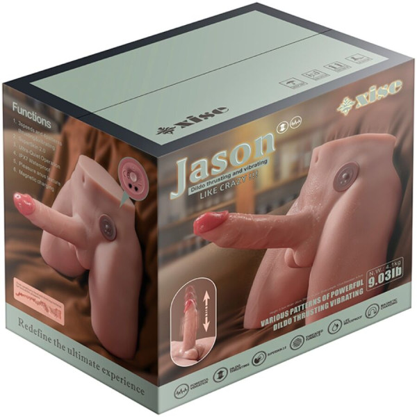 Gode Réaliste XISE Jason 17cm Pas Cher - Qualité Premium & Livraison Discrète