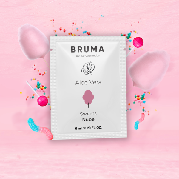 BRUMA - GEL RESBALAZANTE CON ALOE VERA SABOR CARAMELO 6 ML BRUMA