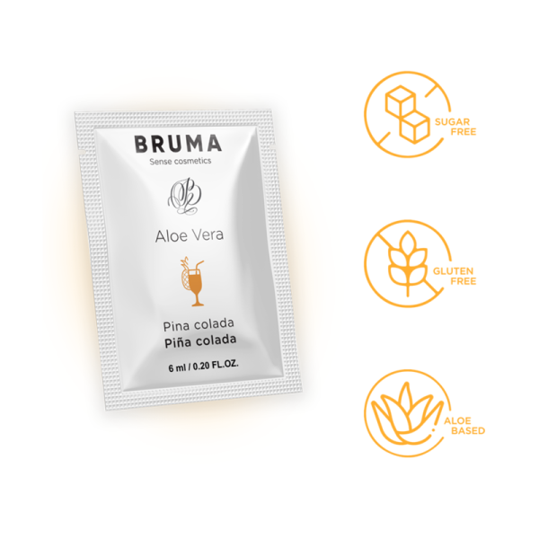 BRUMA - GEL GLISSANT À L''ALOE VERA SAVEUR PINA COLADA 6 ML BRUMA