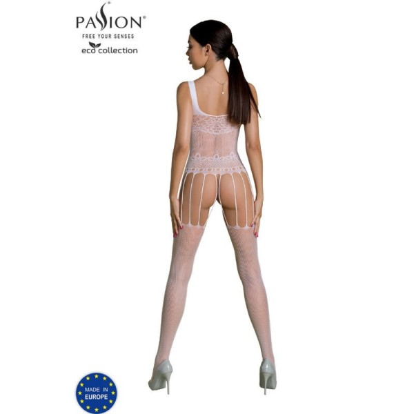PASSION - BODYSTOCKING ECO COLLECTION ECO BS001 BLANC PASSION WOMAN BODYSTOCKINGS