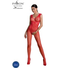 PASSION - BODYSTOCKING ECO COLECCIÓN ECO BS003 ROJO PASSION BODYS