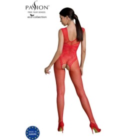 PASSION - BODYSTOCKING ECO COLECCIÓN ECO BS003 ROJO PASSION BODYS