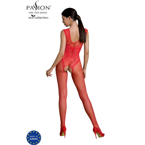 PASSION - BODYSTOCKING ECO COLLECTION ECO BS003 ROUGE PASSION WOMAN BODYSTOCKINGS