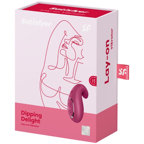 Satisfyer - Vibrateur Poser Dipping Delight Rouge
