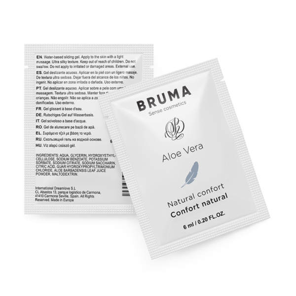 BRUMA - GEL RESBALAZANTE DE ALOE VERA CONFORT NATURAL 6 ML BRUMA