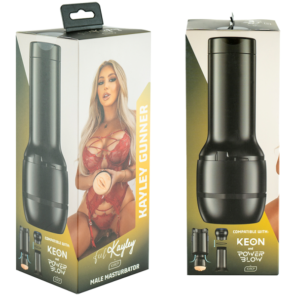 KIIROO Feel Kayley Gunner - Stroker Qualité Premium, Discrétion Assurée!