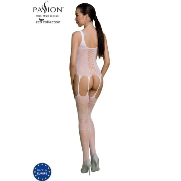 PASSION - BODYSTOCKING COLECCIÓN ECO ECO BS007 BLANCO BODYSTOCKIN