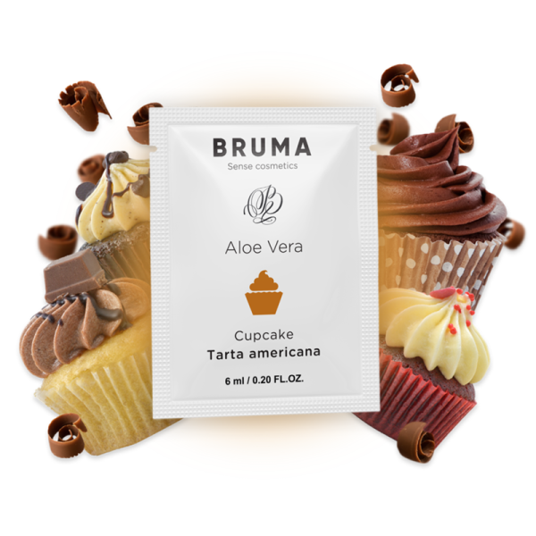BRUMA - GEL GLISSANT À L''ALOE VERA SAVEUR CUPCAKE 6 ML BRUMA