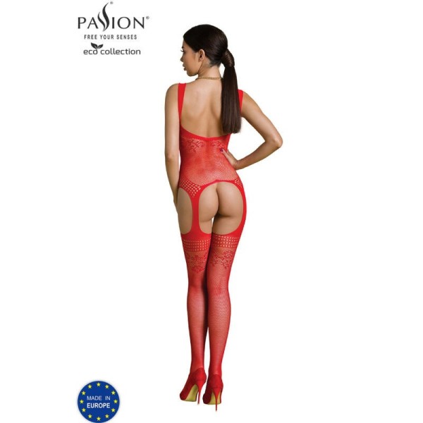 PASSION - BODYSTOCKING COLECCIÓN ECO ECO BS008 ROJO PASSION BODYS