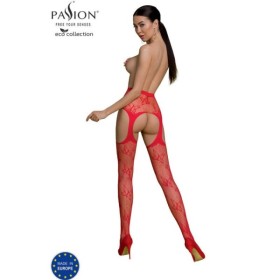 PASSION - BODYSTOCKING COLECCIÓN ECO ECO S001 ROJO PASSION MUJER 