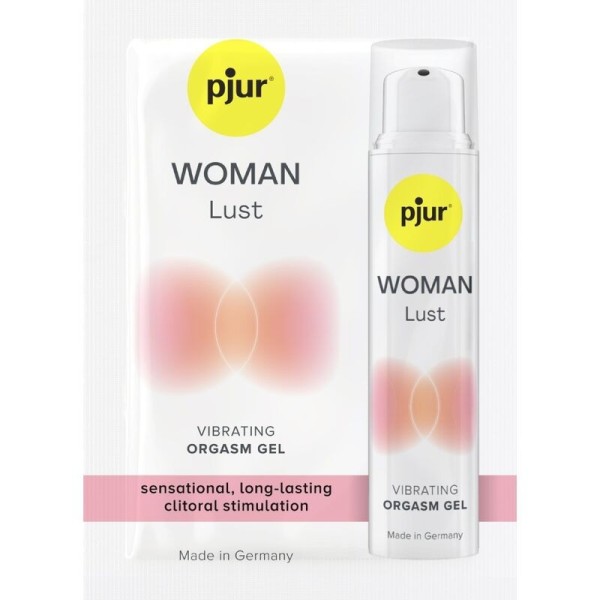 PJUR - WOMAN LUST GEL VIBRANT DOSE UNIQUE POUR ORGASME 1,5 ML PJUR