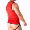 MACHO - T-SHIRT ROUGE S/M MACHO UNDERWEAR - T-shirts pour hommes