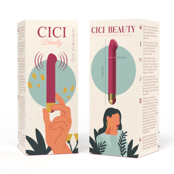 Cici Beauty - Estimulador de clítoris de silicona premium