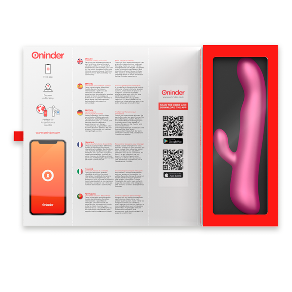 Oninder - Oslo Vibration ET Rotation Rose - Application Gratuite