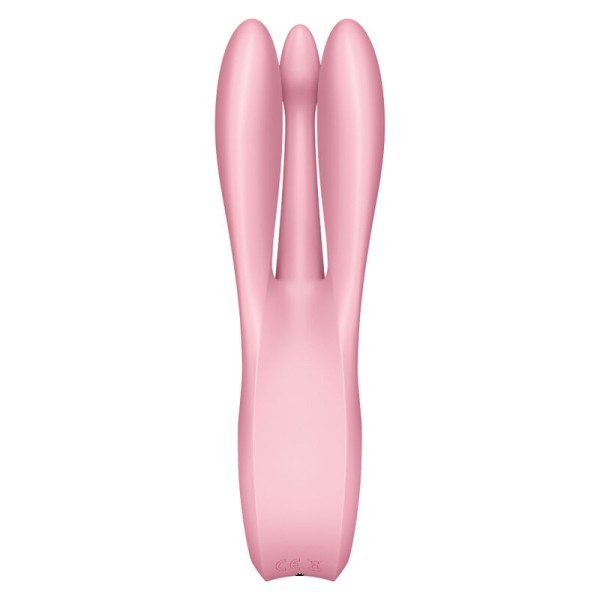 Satisfyer - Threesome 1 Vibrador Rosa – Para clítoris