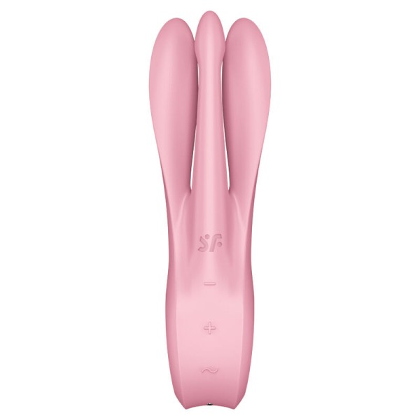 Satisfyer - Threesome 1 Vibrador Rosa – Para clítoris