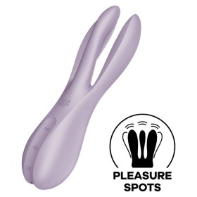 Satisfyer - Threesome 2 Vibrador Morado – Para clítoris
