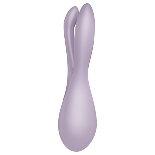 Satisfyer - Threesome 2 Vibrador Morado – Para clítoris
