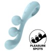 Satisfyer - Vibrateur Multi TRI Ball 2 Bleu – Vibrateurs de lapin