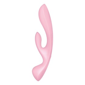 Satisfyer - Triple OH Hybrid Vibración Rosa
