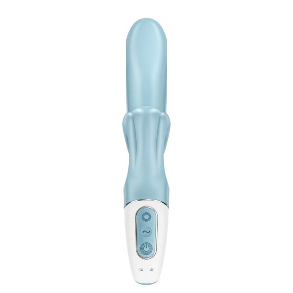 Satisfyer - Love ME Rabbit Vibration Bleu – Vibrateurs de lapin