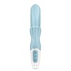 Satisfyer - Love ME Rabbit Vibration Bleu – Vibrateurs de lapin