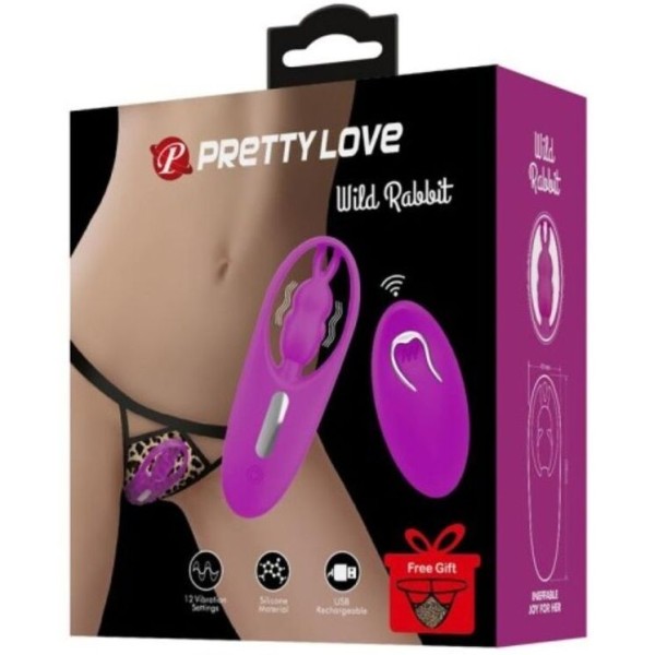 Pretty Love - Braguitas Estimulador Conejo Salvaje Con...