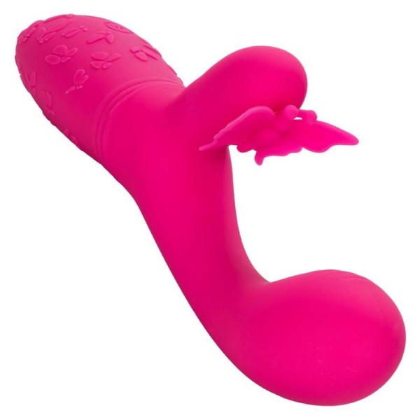 Calexotics - Papillon Kiss Flutter Rose – Vibrateurs de lapin