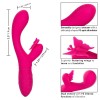 Calexotics - Butterfly Kiss Flutter Pink - Vibradores Conejo