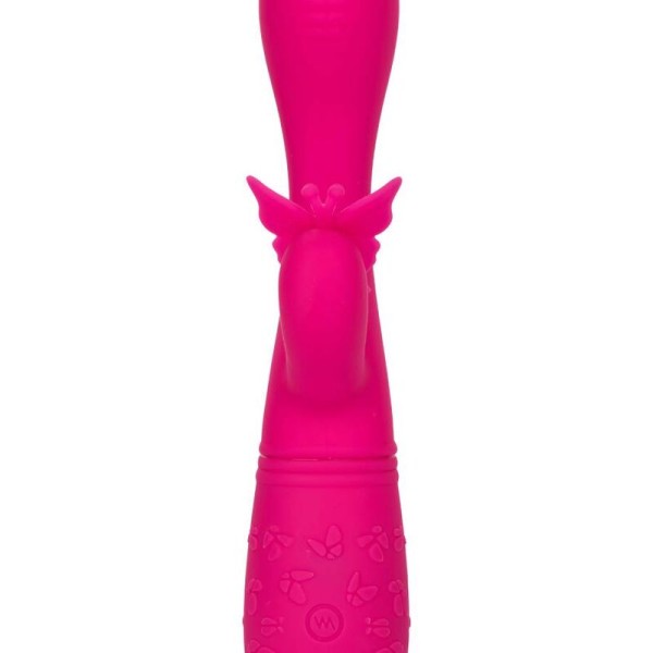 Calexotics - Papillon Kiss Flutter Rose – Vibrateurs de lapin