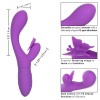 Calexotics - Papillon Kiss Flutter Violet – Vibrateurs de lapin