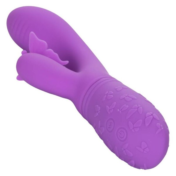 Calexotics - Papillon Kiss Flutter Violet – Vibrateurs de lapin