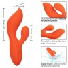 Calexotics - Stella Dual Teaser Naranja - Vibradores Conejo