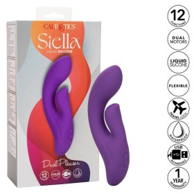 Calexotics - Stella Dual Pleaser Violet – Vibrateurs de lapin