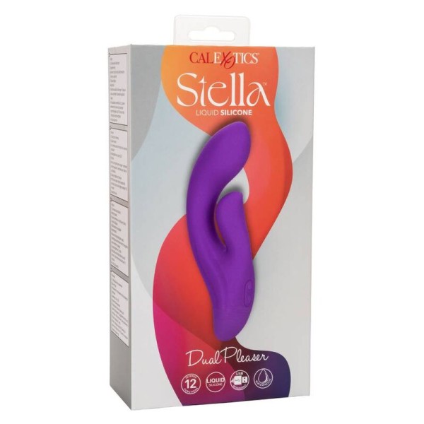Calexotics - Stella Dual Pleaser Violet – Vibrateurs de lapin