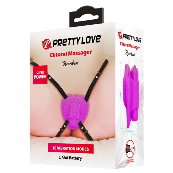 Pretty Love - Masseur DE Clitoris Heartbeat 10 Modes DE Vibrat...