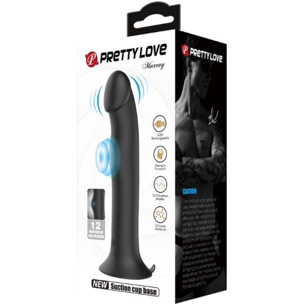 Pretty Love - Vibrateur ET Succion Clitorisé Murray Black