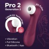 Satisfyer - PRO 2 Generación 3 VIN Rojo Bluetooth Y Aplicación
