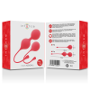 Intense - Pack Balles Kegel Kendall Rouge – Boules de silicone