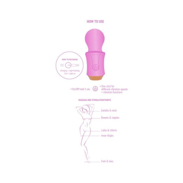 Xocoon - LA Baguette DU Voyageur Fuchsia – Masseuses