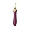 Zalo - Bess 2 Clitoral Massager Purple – Mini-vibrateurs