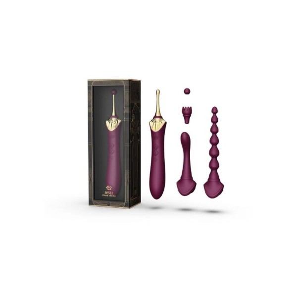 Zalo - Bess 2 Clitoral Massager Purple – Mini-vibrateurs