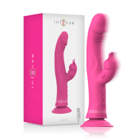 Intense - Vibrateur Julio Rabbit Silicone Rose
