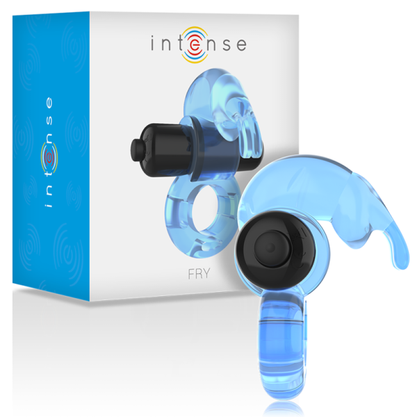 Intenso - FRY Blue Vibrating Ring - Cockring con vibración