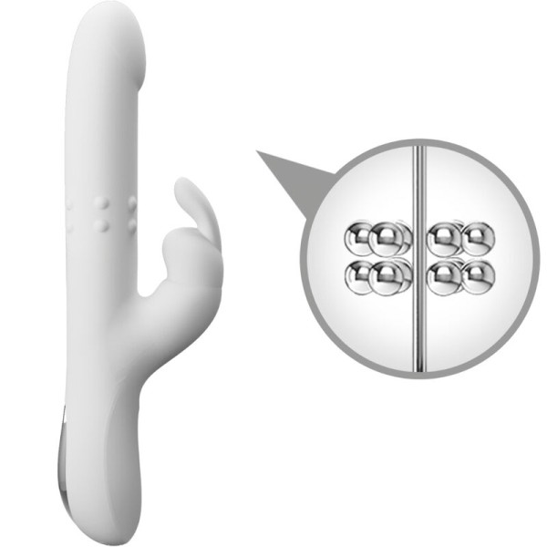 Pretty Love - Reese Vibrador Con Rotación Plata