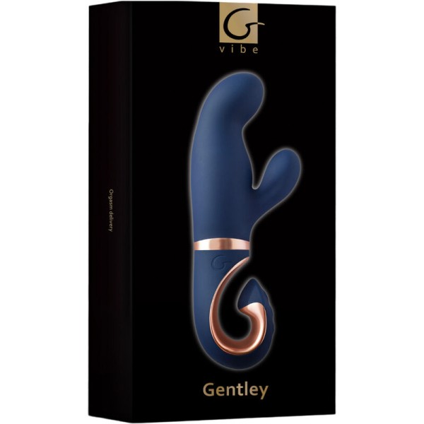 G-Vibe - Gentley G-Spot Vibe Bleu Caraïbe – Vibrateurs de lapin